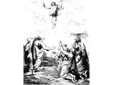 The Ascension (Engraving based on a picture by Raphael)
